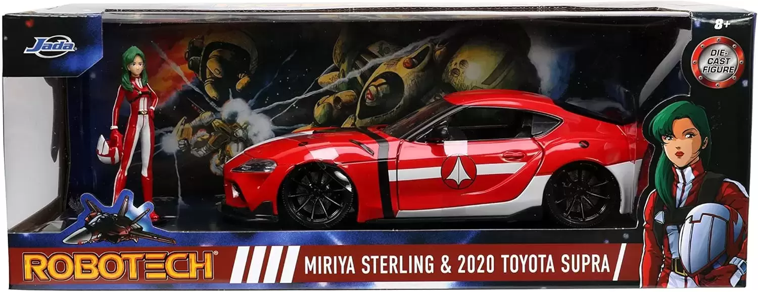 Jada Toys - Robotech: Miriya Sterling & 2020 Toyota Supra 1:24
