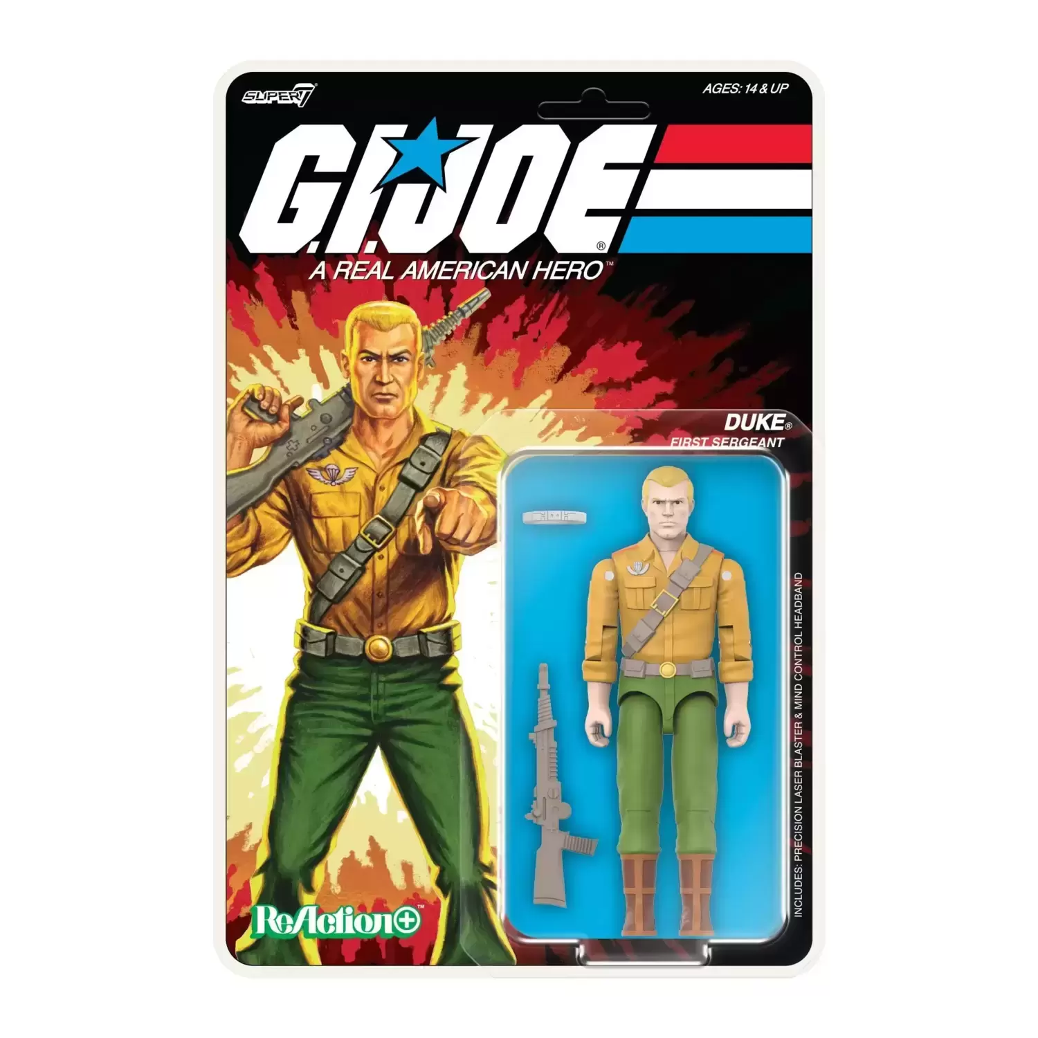 Super7 ReAction - G.I. Joe - Duke (Cartoon)