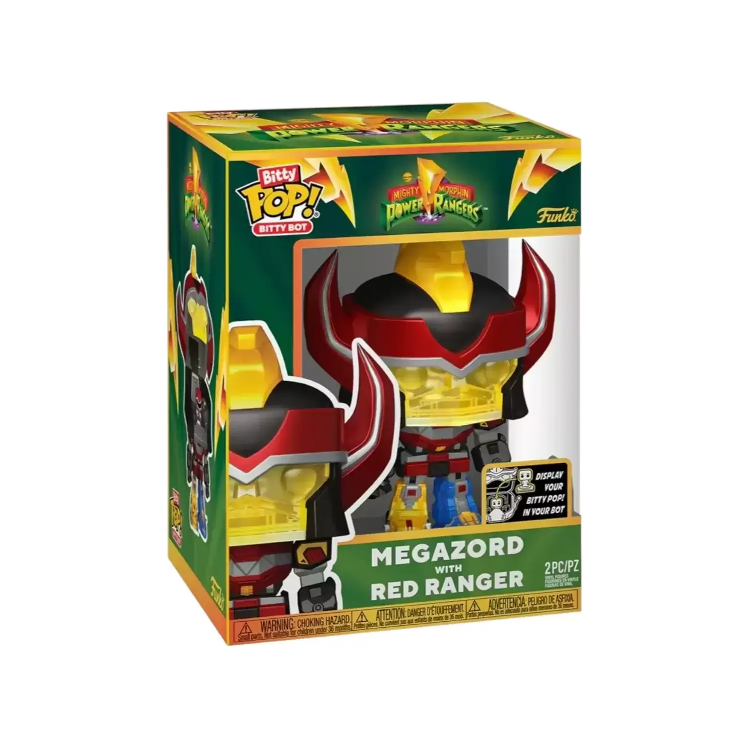 Bitty POP! - Mighty Morphin Power Rangers - Megazord With Red Ranger