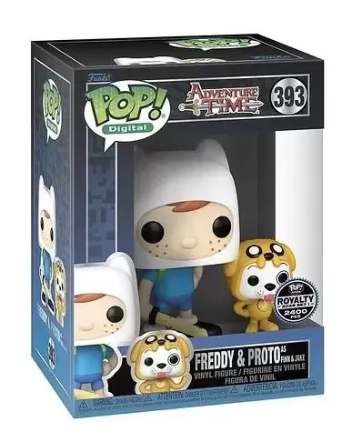 POP! Digital - Adventure Time - Freddy & Proto as Finn & Jake