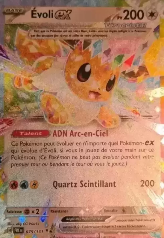 Evolutions prismatiques - PREFR - Évoli EX