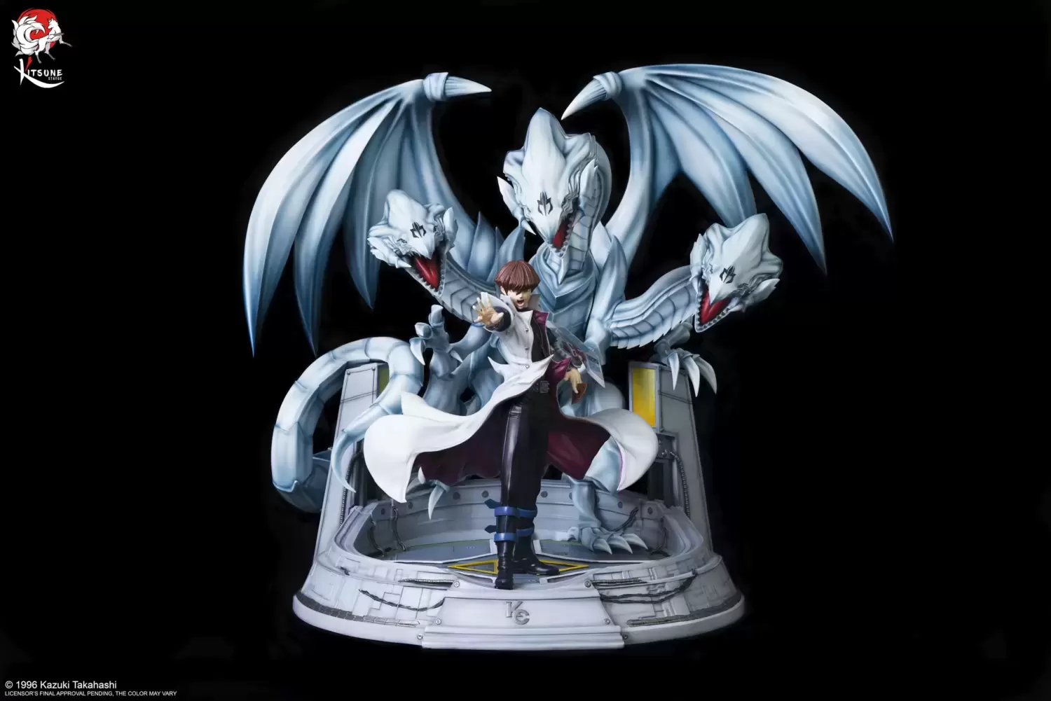 Kitsune Statues - Yu-Gi-Oh - Kaiba Et L\'ultime Dragon Blanc Aux Yeux Bleus