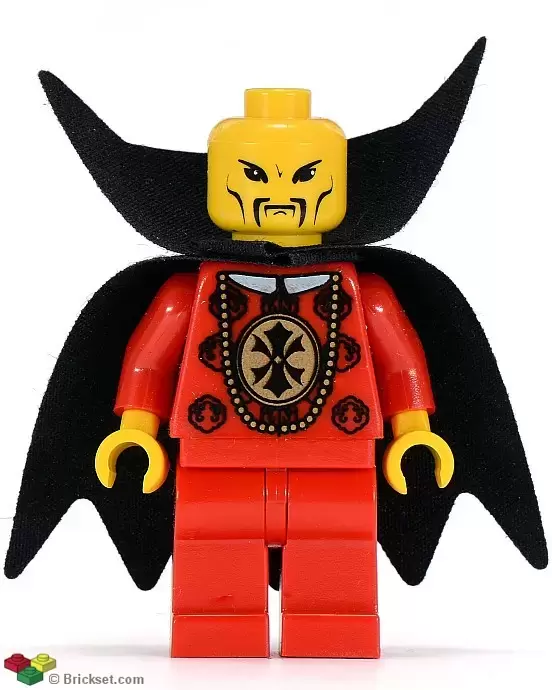 LEGO Adventurers Minifigures - Emperor Chang Wu with Cape