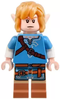 Lego The Legend Of Zelda Minifigures - Link - Dark Azure Champion\'s Tunic