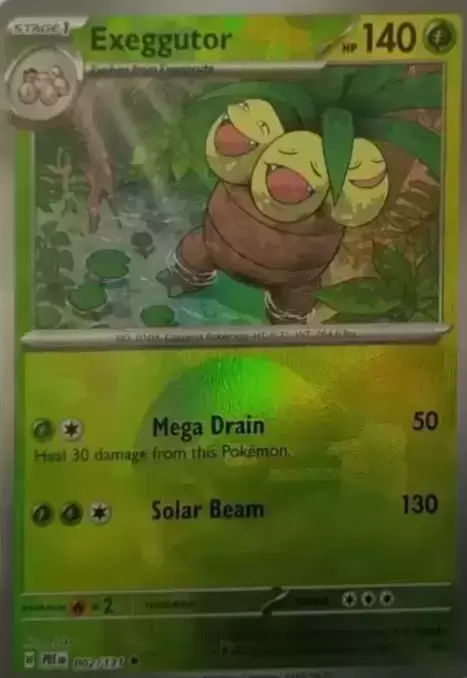 Prismatic Evolutions PREEN - Exeggutor Poké Ball