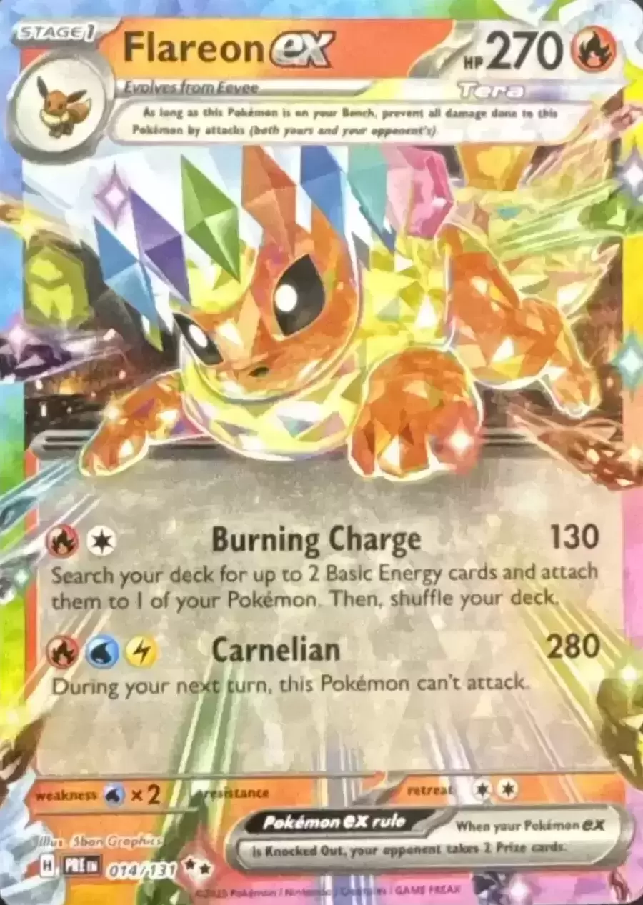 Prismatic Evolutions PREEN - Flareon EX