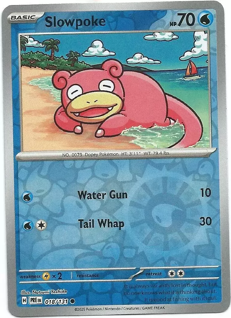 Prismatic Evolutions PREEN - Slowpoke Reverse