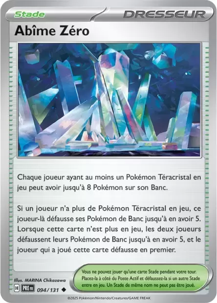 Evolutions prismatiques - PREFR - Abîme zéro