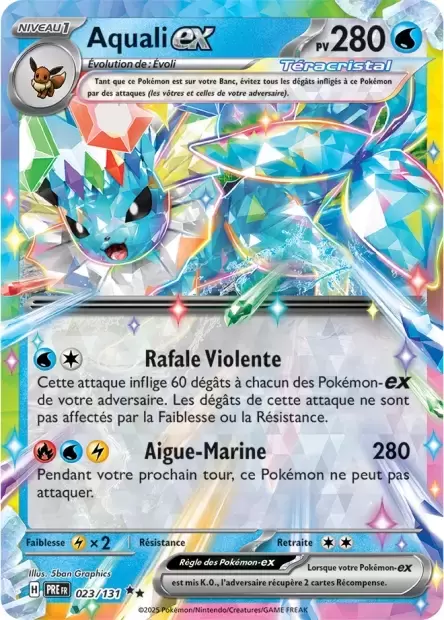 Evolutions prismatiques - PREFR - Aquali EX