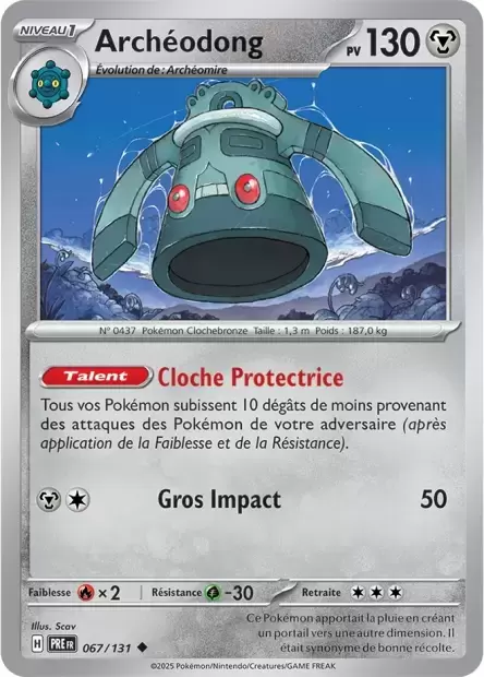 Evolutions prismatiques - PREFR - Archéodong