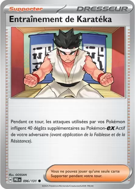 Evolutions prismatiques - PREFR - Entraînement de Karatéka