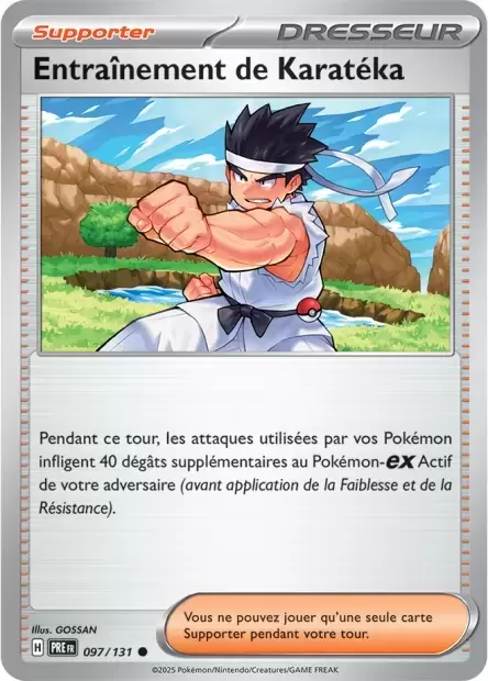 Evolutions prismatiques - PREFR - Entraînement de Karatéka