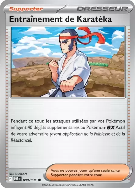 Evolutions prismatiques - PREFR - Entraînement de Karatéka