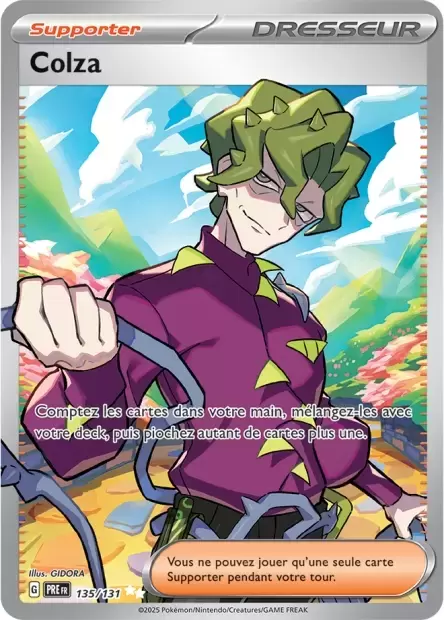 Evolutions prismatiques - PREFR - Colza
