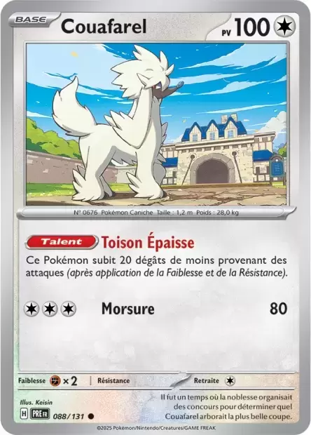 Evolutions prismatiques - PREFR - Couafarel