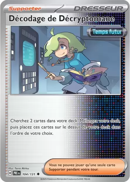 Evolutions prismatiques - PREFR - Décodage de Décryptomane