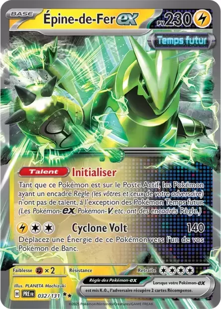 Evolutions prismatiques - PREFR - Épine-de-Fer EX
