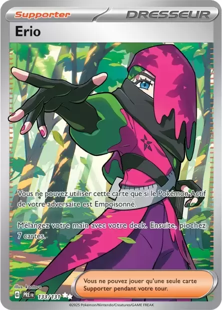 Evolutions prismatiques - PREFR - Erio