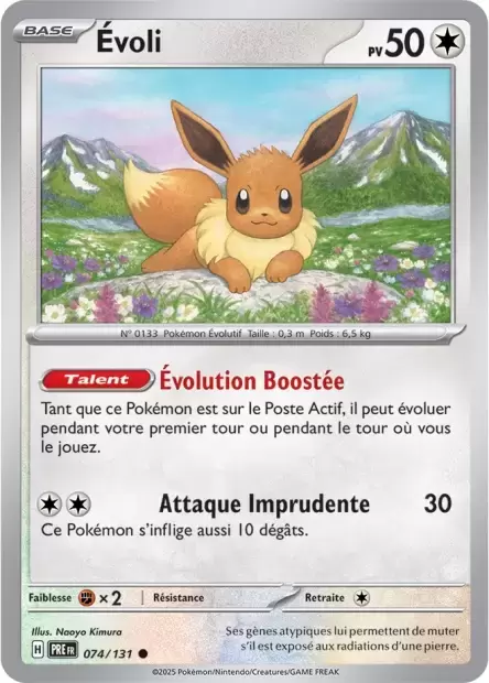 Evolutions prismatiques - PREFR - Évoli