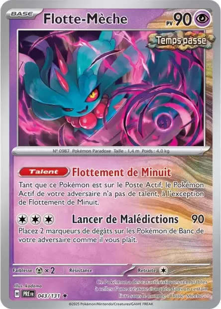 Evolutions prismatiques - PREFR - Flotte-Mèche holographique