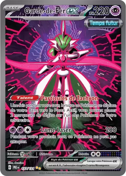 Evolutions prismatiques - PREFR - Garde-de-Fer EX