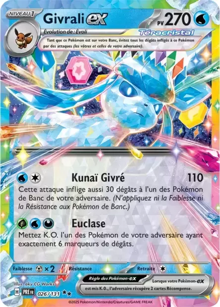 Evolutions prismatiques - PREFR - Givrali EX