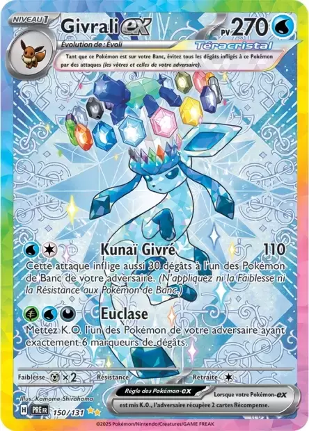 Evolutions prismatiques - PREFR - Givrali EX