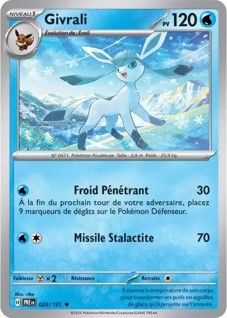 Evolutions prismatiques - PREFR - Givrali holographique