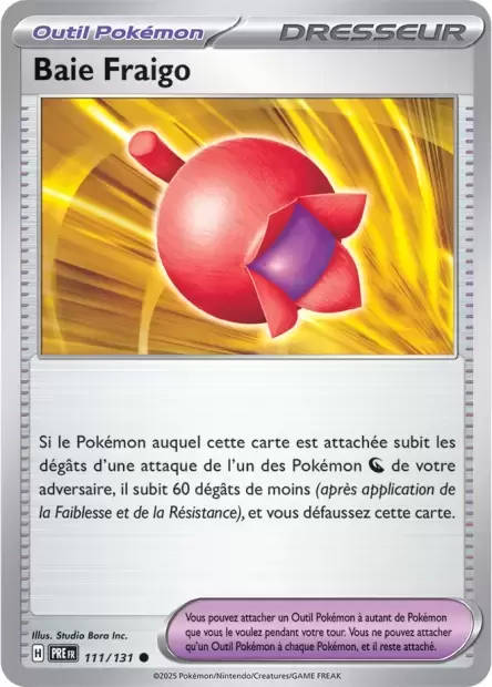 Evolutions prismatiques - PREFR - Baie Fraigo