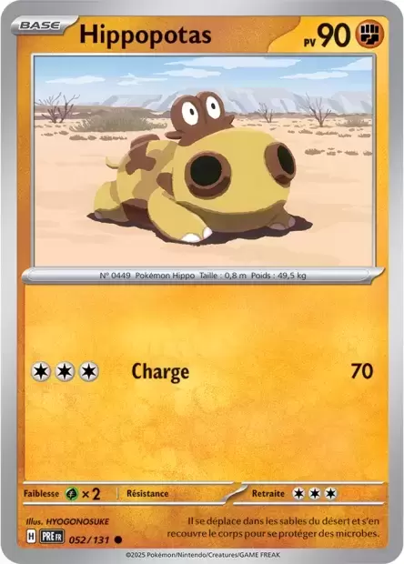 Evolutions prismatiques - PREFR - Hippopotas