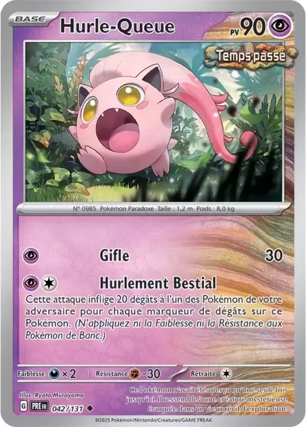 Evolutions prismatiques - PREFR - Hurle-Queue