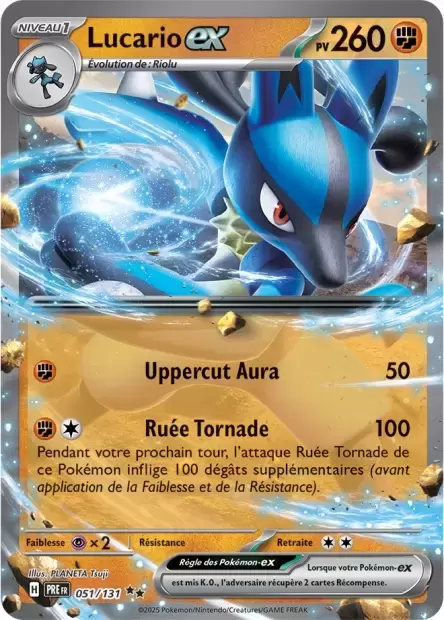 Evolutions prismatiques - PREFR - Lucario EX