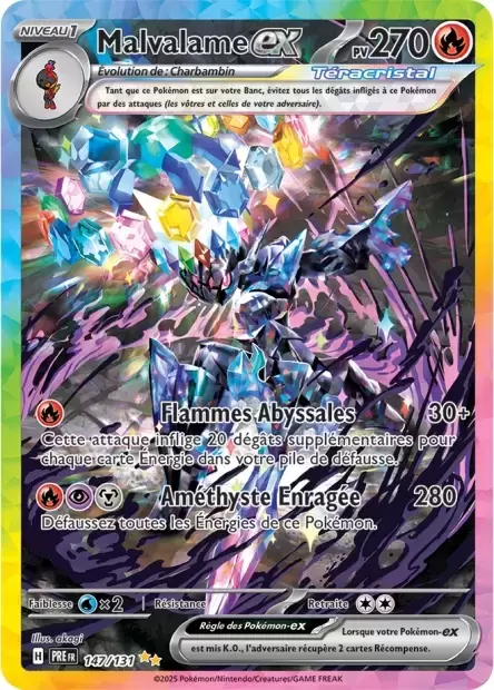 Evolutions prismatiques - PREFR - Malvalame EX