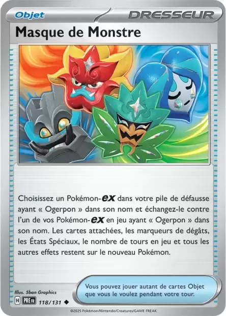 Evolutions prismatiques - PREFR - Masque de Monstre