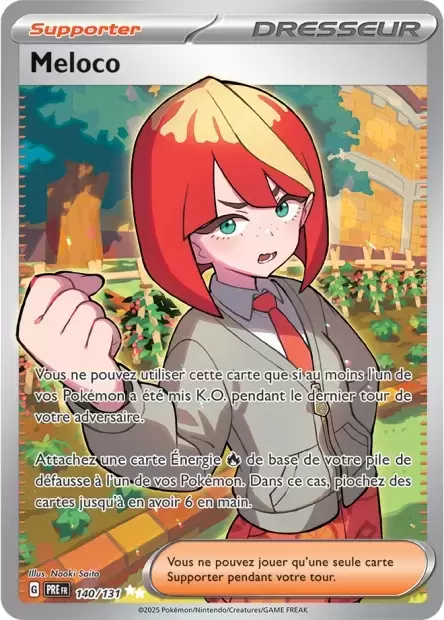 Evolutions prismatiques - PREFR - Meloco