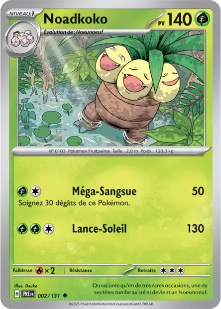 Evolutions prismatiques - PREFR - Noadkoko