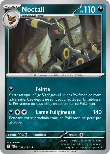 Evolutions prismatiques - PREFR - Noctali holographique