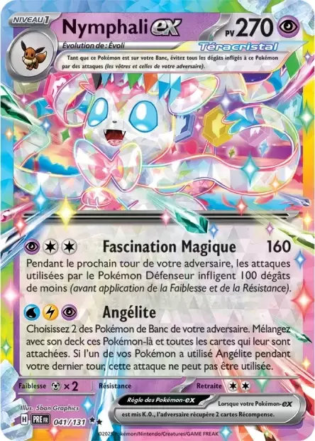 Evolutions prismatiques - PREFR - Nymphali EX