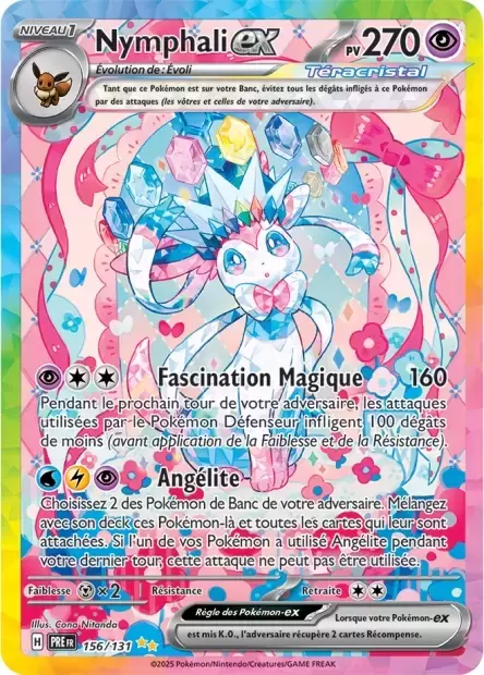 Evolutions prismatiques - PREFR - Nymphali EX