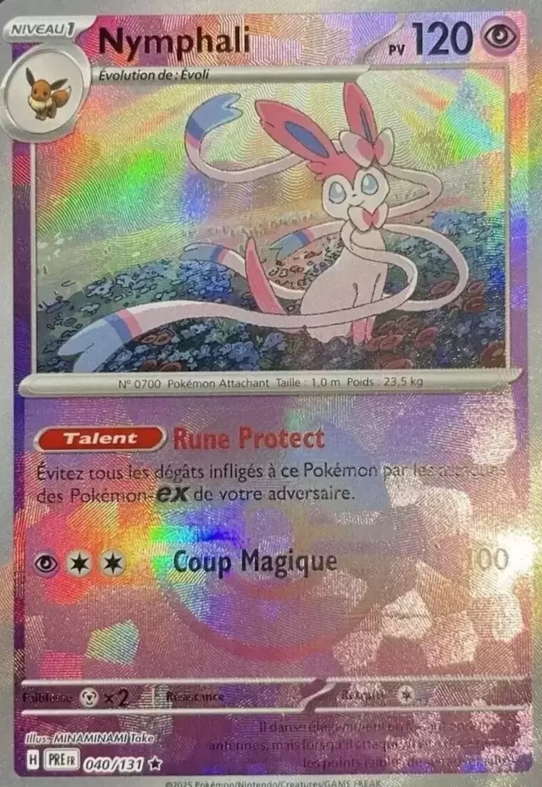 Evolutions prismatiques - PREFR - Nymphali Poké Ball