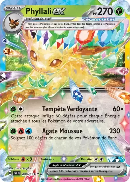 Evolutions prismatiques - PREFR - Phyllali EX