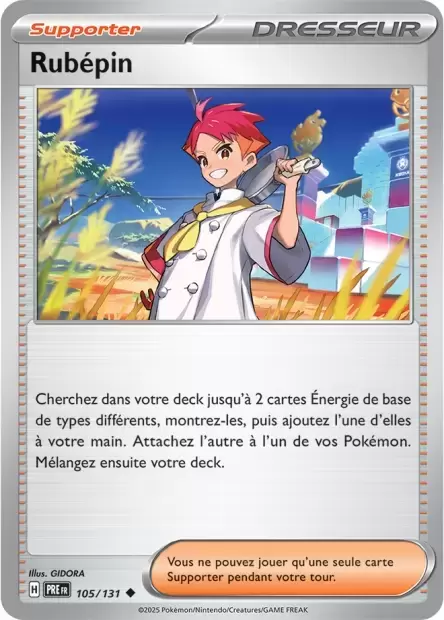 Evolutions prismatiques - PREFR - Rubépin