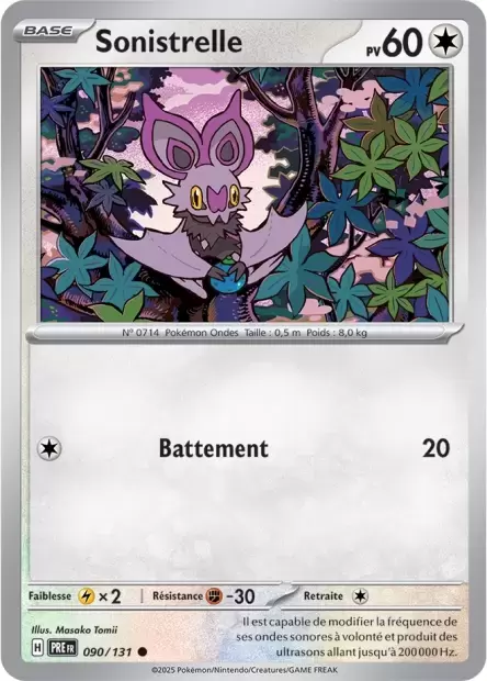Evolutions prismatiques - PREFR - Sonistrelle