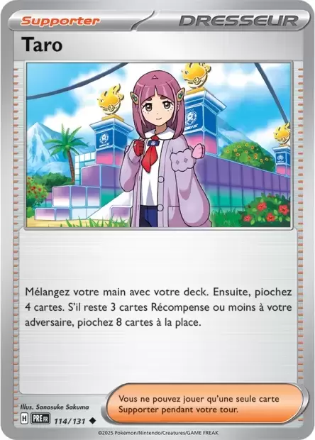 Evolutions prismatiques - PREFR - Taro