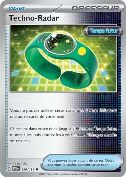 Evolutions prismatiques - PREFR - Techno Radar