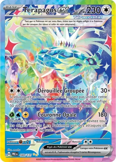 Evolutions prismatiques - PREFR - Terapagos EX