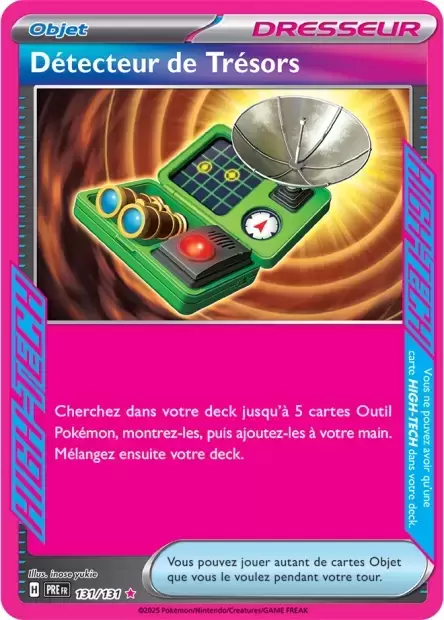 Evolutions prismatiques - PREFR - Détecteur de Trésors