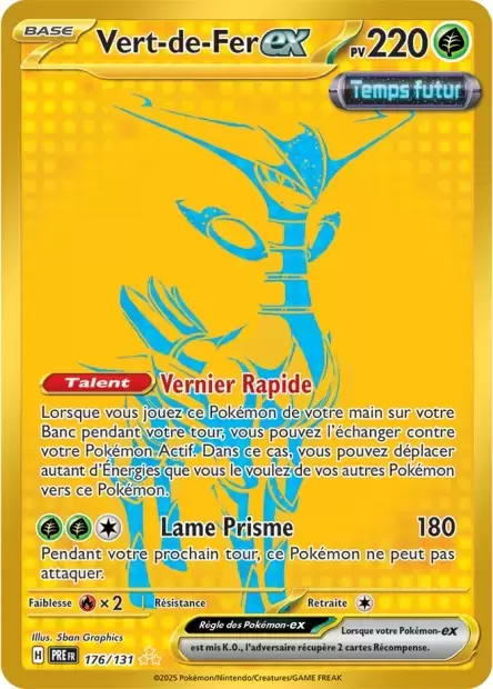 Evolutions prismatiques - PREFR - Vert-de-Fer EX