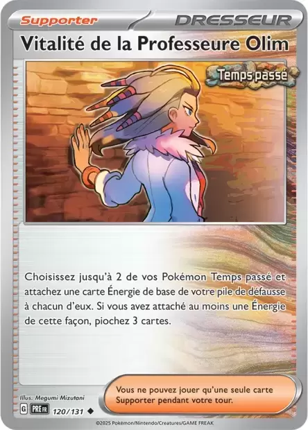 Evolutions prismatiques - PREFR - Vitalité de la Professeure Olim