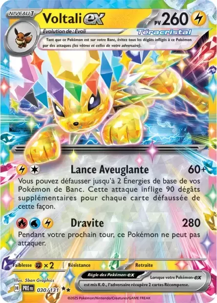 Evolutions prismatiques - PREFR - Voltali EX